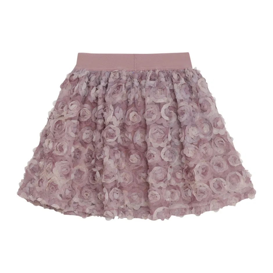 New Nederdel m. Mesh blomster - 4200 Nederdele