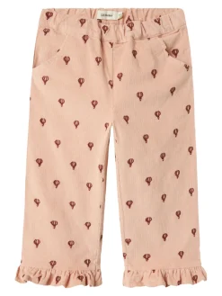 Nelly Cord Straight Bukser - Cameo Rose Bukser