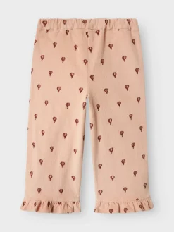 Nelly Cord Straight Bukser - Cameo Rose Bukser