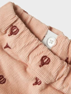 Nelly Cord Straight Bukser - Cameo Rose Bukser