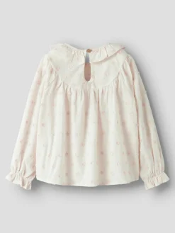 New Nethe Bluse - Pastel Parchment Bluser