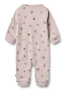 Nikola Heldragt - Soft lilac flowers Bodystocking Langærmet