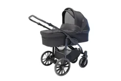 Discount Nordic Lite - black Barnevogne Med Langt Liggemål