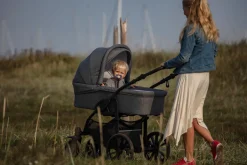 Clearance Nordic Lite - gray Barnevogne Med Langt Liggemål