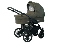 New Nordic Lux inkl. regnslag og kopholder - Dusty olive Barnevognspakker