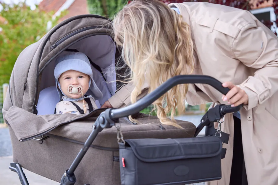 Online North - dark brown Barnevogne Med Langt Liggemål