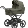 North - Olive green Barnevogne Med Langt Liggemål