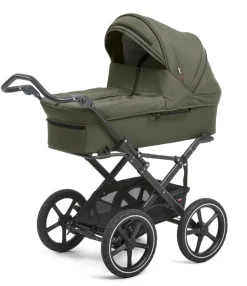 North - Olive green Barnevogne Med Langt Liggemål