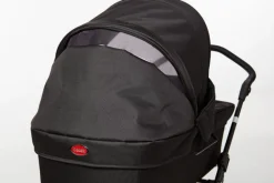 Outlet North - sort Barnevogne Med Langt Liggemål