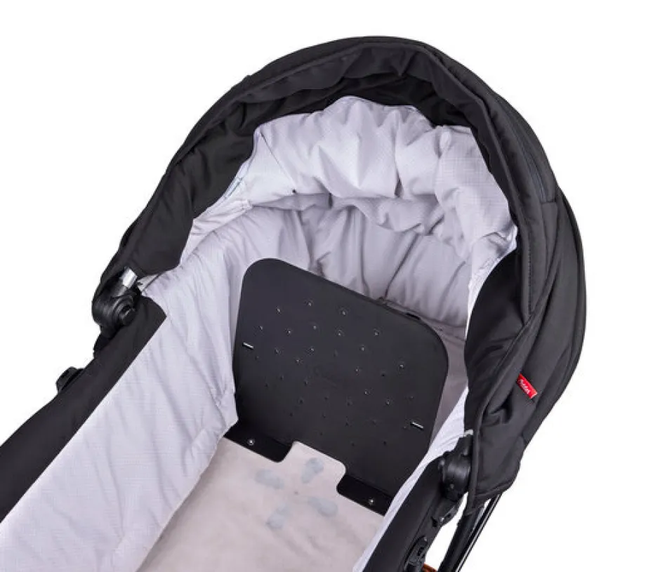 Outlet North - sort Barnevogne Med Langt Liggemål