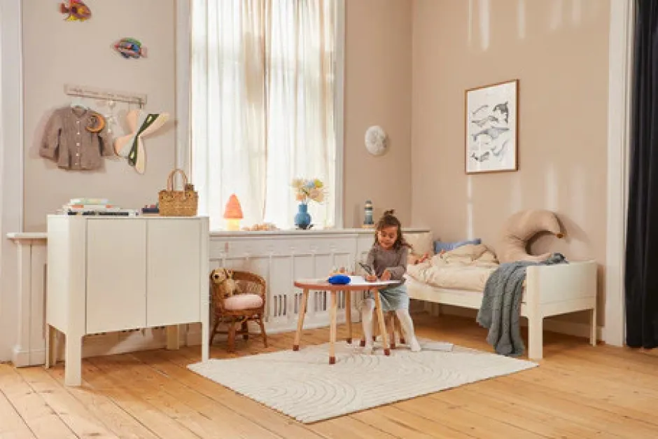 New Nova juniorseng, creme Børn Juniorsenge