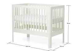 New Nova tremmeseng, cream Børn Tremmesenge