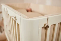 New Nova tremmeseng, cream Børn Tremmesenge