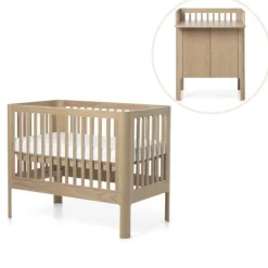 Discount Nova tremmeseng med puslebord - eg Børn Pusleborde|Tremmesenge