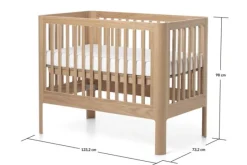 Discount Nova tremmeseng med puslebord - eg Børn Pusleborde|Tremmesenge