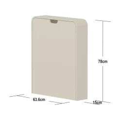 Discount Nova væghængt Puslebord, creme Børn Pusleborde|Pusleborde