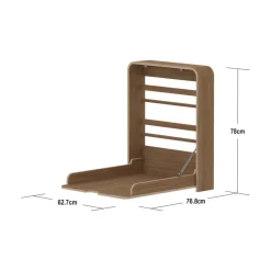 Discount Nova væghængt Puslebord, eg Børn Pusleborde|Pusleborde