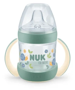 Discount for Nature Learner Bottle Silicon - Grøn Træningskopper Og Flasker