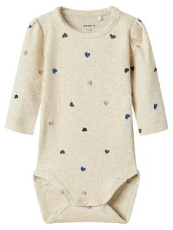 Hot Nutti Langærmet Body - PEYOTE MEL Bodystocking Langærmet