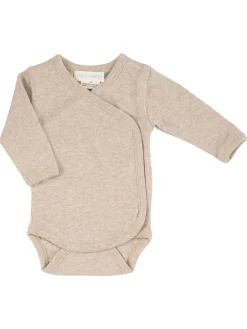Online Nyfødt Slå-om Body - OAT Bodystocking M. Skrålukning|Bodystocking Langærmet