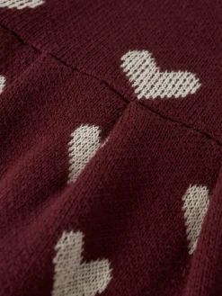 Outlet Oana Kjole - Burgundy Kjoler