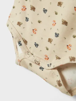 Oforest Langærmet Body - Peyote Melange Bodystocking Langærmet