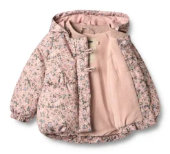 New Olga Pufferjakke - Rose powder flowers Vinterjakker & Bukser