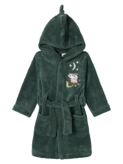 Hot Omber Gurli gris badekåbe - Dark forrest 110 Børn Badekåber & Håndklæder|Licens