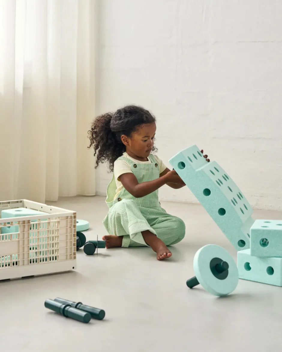 Discount Opbevaringskasse - Sand Grey Tumlemøbler