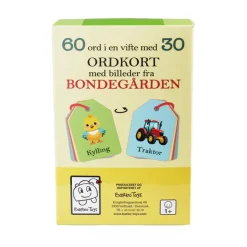 Discount Ordkort - På Bondegården Aktivitets- & Malebøger