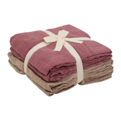 Outlet Organic Stofble (4-pack) - 4435 Børn Stofbleer & Klude|Stofbleer