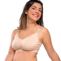 Best Original graviditets og amme-bh 2-pak - Beige+sort Amme Bh'Er