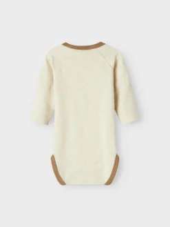 Best Orville Langærmet Body - Turtledove Bodystocking Langærmet