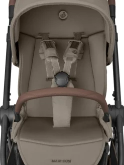 Sale Oxford - Twillic Truffle Klapvogne Med Flade Sæder