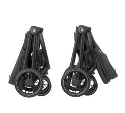 Discount Oxford plus - twillic graphite Kombivogne Med Flade Sæder