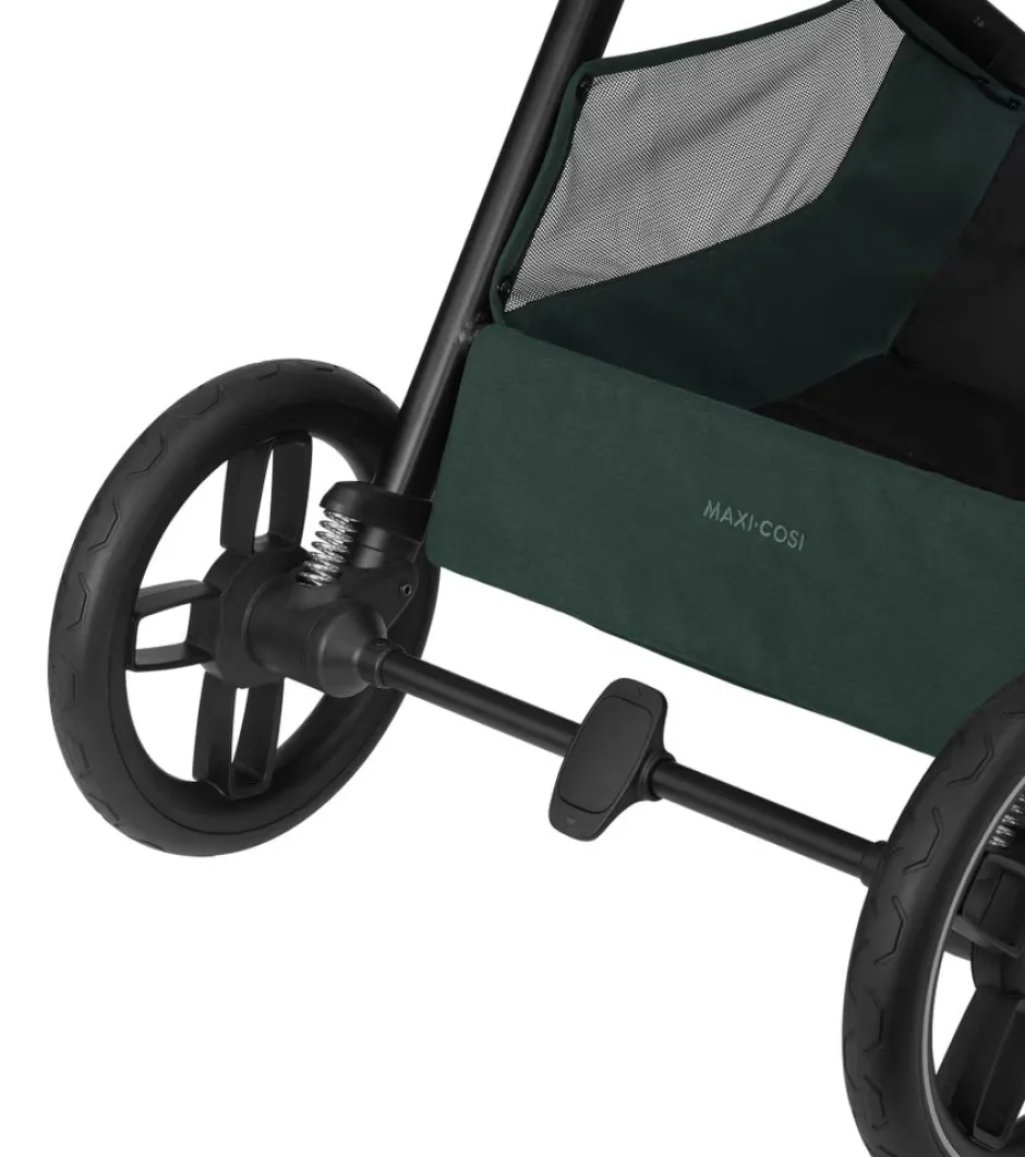 Hot Oxford plus - twillic green Kombivogne Med Flade Sæder