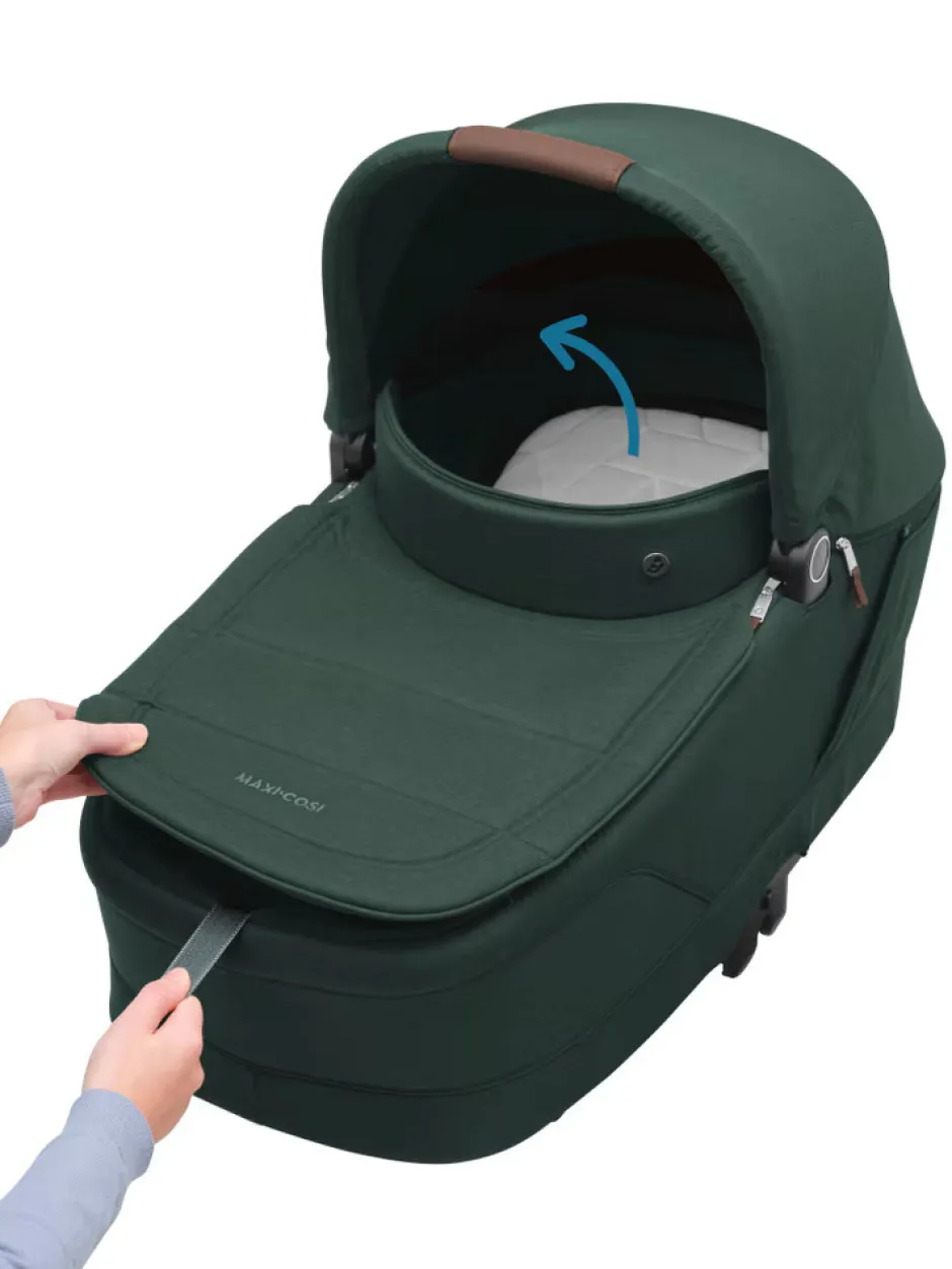 Hot Oxford plus - twillic green Kombivogne Med Flade Sæder