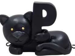 Sale P bogstav med panter til navnetog Børn Fødselsdagstoge