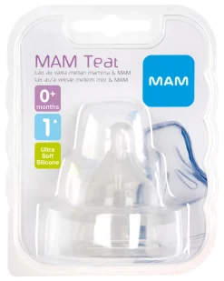 Online 2-Pak Flaskesut Teat, Størrelse 1 Sutteflasker