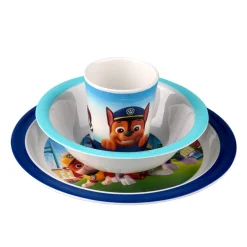 Hot 3 pcs set - Blue - 100% melamin Service