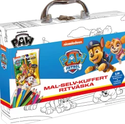 Clearance Paw Patrol Mal-Selv-Kuffert Aktivitets- & Malebøger