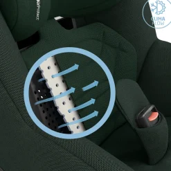 Discount Pearl 360 Pro - authentic green Autostole Uden Baser|Autostole 61-105 Cm (3 Mdr.-4 År)