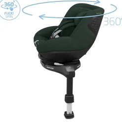 Discount Pearl 360 Pro - authentic green Autostole Uden Baser|Autostole 61-105 Cm (3 Mdr.-4 År)