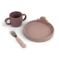 Clearance Peekaboo spisesæt - powder Service