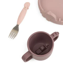 Clearance Peekaboo spisesæt - powder Service