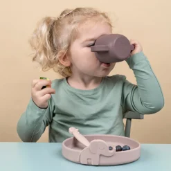 Clearance Peekaboo spisesæt - powder Service