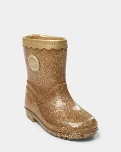 Online Perla Gummistøvler - Champagne Lange Gummistøvler