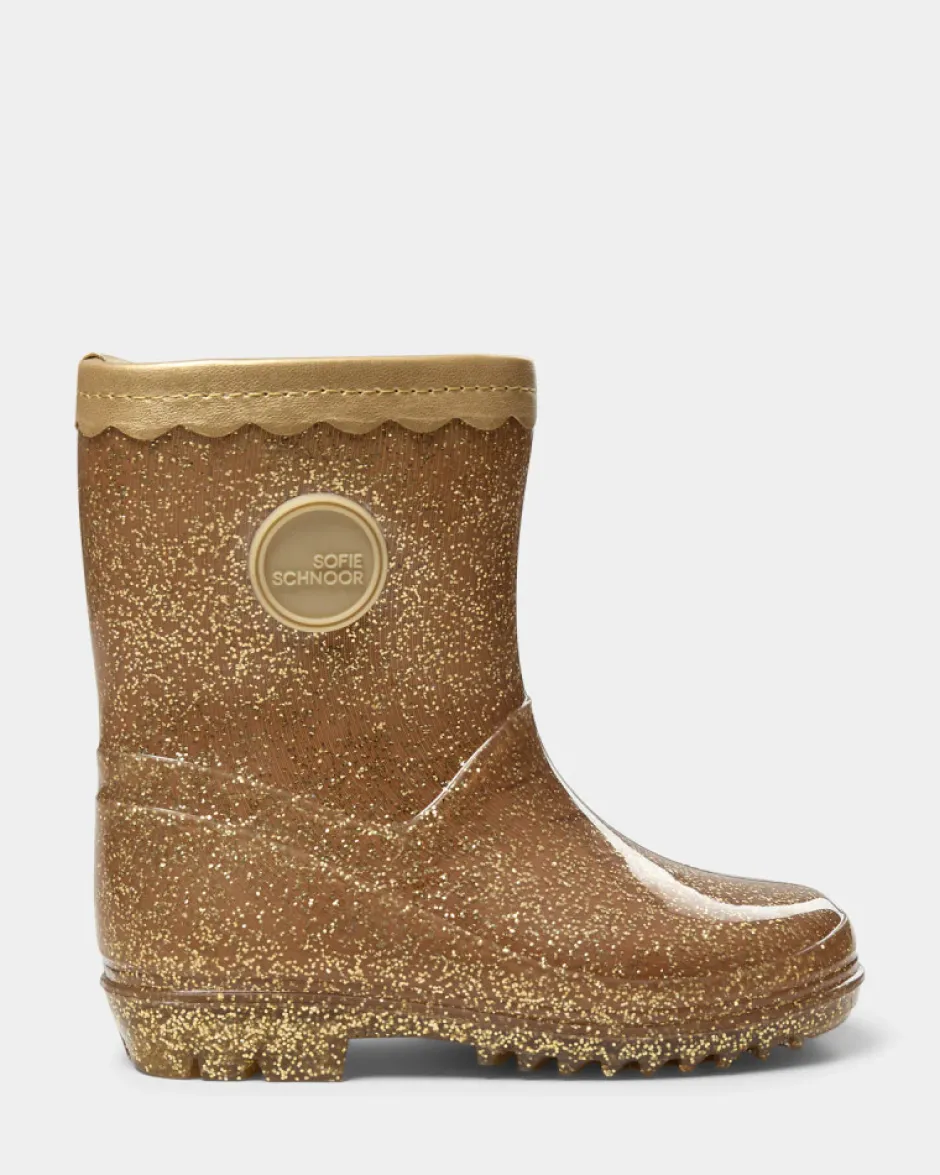 Online Perla Gummistøvler - Champagne Lange Gummistøvler