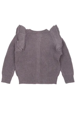 New Perle Strik Glitter Cardigan - GRAY RIDGE Cardigans, Veste & Trøjer