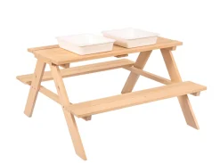 Picnic bænk med opbevaring Børn Bænke & Skamler|Leg I Haven
